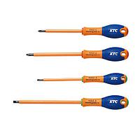 KTC PMDE-Z4 insulated screwdriver set ( 4 pcs)