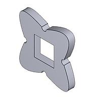 BIVAR 126-200 Perm-O-Pad Perm-O-Pad Square TO-5 to 18 White