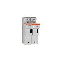 Mersen G331137 Fuse Holders ,Finger Safe,DIN Rail,Modular,For 14x51 Fuse Links,2 Pole
