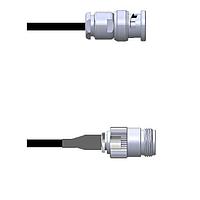Amphenol Custom Cable Q-0J0200003007i RF Cable Assemblies BNC-SP/N-SJ G174 7I