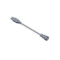 Amphenol LTW UC20FL-NAML-KA001 USB Cables / IEEE 1394 Cables USB, Type C 2.0, Plastic, 3A, Female Connector, Straight-to-Straight, Push Lock, Overmolded Double Ended, Length 1000mm, IP68