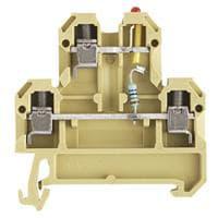 Weidmuller 0395760000 DIN Rail Terminal Blocks DK 4/35 LD GR 24VDC