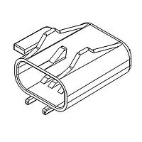 Aptiv 12059426 Accessories CAP COVERING CONN MP BLACK