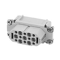 Amphenol Tuchel C146 10B015 000 2 Inserts 15P+G Female Insert Crimp Heavy Mate