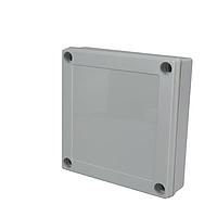 Bud Industries PIP-11766 Commercial Enclosures PC+10% Fiberglass Box with Captive Screws (5.1 X 5.1 X 1.4 In)