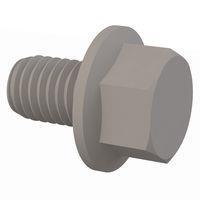 Essentra Components 0350013075FXM225 Hex Flange Hex Flange Bolt, 1/2-13 Thread, 3/4 Lg
