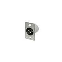 NEUTRIK NC3MP Receptacles 3C MALE NICKEL