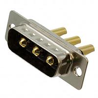 NorComp 680S3W3103L201 Mixed Contact D-Sub Connectors IP67 POWER-D 3w3PWR 20A MALE SOLDER CUP