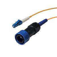 Bulgin PXF4050AAA Fiber Optic Cable Assemblies Flex to LC fiber conn 5M OS1