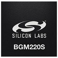 Silicon Labs BGM220SC22HNA2R Bluetooth Modules Wireless bluetooth SiP module, Secure Boot w/Root of Trust and Secure Loader(RTSL), 76.8 MHz, 6 dBm,  AoA Receive or BLE Long Range PHY Rates(125kbps and 500kbps), LFXO, 512kB, 32kB(RAM), Built-in antenna/RF Pin, 24 GPIO, 105C