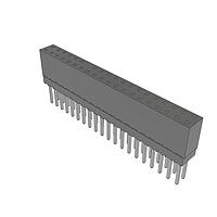 Samtec ESQ-120-38-S-D-028 Sockets Elevated Socket Strip