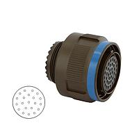 Eaton Souriau-Sunbank D38999/26WH21BA Plugs 8D 21C 21#16 SKT PLUG