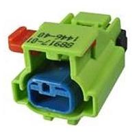 Aptiv 54200212 Connectors 2 way Female APEX 2.8 Sealed Light Green CONN