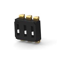 P&B 7-2319848-6 DIP Switches END STACK DIP3PJRECESSSEALT&R
