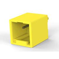 AMP Connectors - TE Connectivity 2-1971798-4 Shrouded GI CONN 2.5 HDR 2P YELLOW