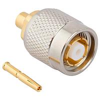 Amphenol RF 122386RP Connectors TNC PLUG .141S/R GOLD REV POLARITY