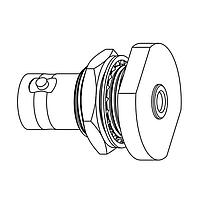 Amphenol RF AD-BNCJMCXJ-12G RF Adapters - Between Series BNC Bulkhead Jack MCX Jack 75 Ohms