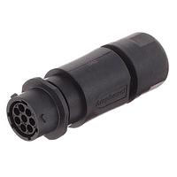 Amphenol SINE Systems RTS1BS12N8S03 Connectors Inline Receptacle 8 POS SZ 12 Socket