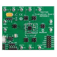 Microchip Technology ADM00812 Power Management Specialized MIC7401 5 buck 1 boost Progr Reg Eval Bd