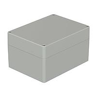 BOPLA 02238094 Enclosures, Boxes, & Cases ENCLOSURE, EUROMAS PC-V0, 160 X 120 X 90MM, POLYCARBONATE V0, RAL 7035, M 238-V0