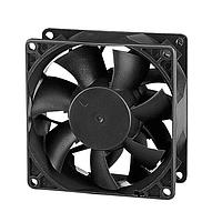 Sunon PMD2409PMB2-A.(2).GN Axial Axial Fan, 92x92x38mm, 24VDC, 106.3CFM, 0.56"H2O, Ball, Wire, Auto Restart