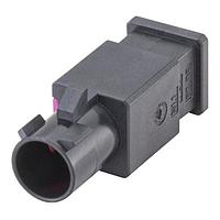 Rosenberger 59Z114-000A Accessories Plastic housing Plug Straight A Black