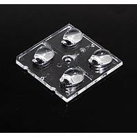 Ledil C17633_STRADA-2X2-DB LED Lenses Multi-lens square 4 Pos 50.0mm (D) 8.10m