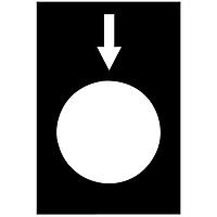 SCHNEIDER ZB2BY2954 Switch Hardware WHITE ARROW