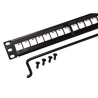 Belden AX101456 Patch Panels FLEX PATCH PANEL 24-P 1U BLK