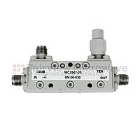Fairview MC2047-20 SMA Directional Coupler 20 dB Coupled Port From 2 GHz to 8 GHz Rated To 50 Watts