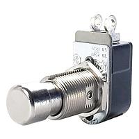 Carling Technologies 111-16-P Heavy Duty Switches 1-pole, OFF - ON, 3A/6A 250VAC/125VAC not HP rated, Non-Illuminated  Pushbutton Pushbutton Switch with Wire Leads