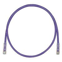 Panduit UTPSP5MVLY Cat 6 Copper Patch Cord, Cat 6, Violet UTP Cab