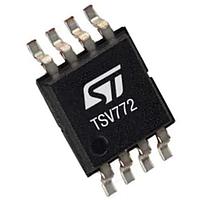 STMicroelectronics TSV772IST Operational Amplifiers High bandwidth (20MHz) Low offset (200 uV) rail-to-rail 5V Op amp