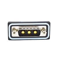 NorComp CDFV3W3113L451 Mixed Contact D-Sub Connectors 3W3 vert solder M FL 4-40 boardlock 40Amp