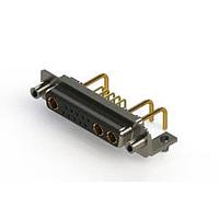 EDAC 630-13W3650-1T5 Mixed Contact D-Sub Connectors Right-angle Power Combo D-Sub Connector