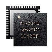 Nordic Semiconductor NRF52810-QFAA-E-R Bluetooth 5.3 Bluetooth 5.3 SoC supporting Bluetooth Low Energy QFN 48
