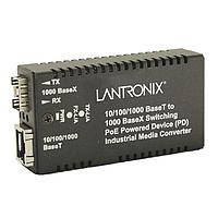 Lantronix M/GE-ISW-SFP-01-PD Media Converters 10/100/1000BASETX TO 1000BASE SFP IND PD MINI MC