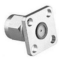 Johnson / Cinch Connectivity Solutions 142-1801-501 RF Connectors / Coaxial Connectors SMA 4 HOLE FLNG W/ EMI GASKET GOLD