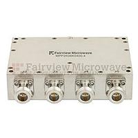Fairview  MPP2K06K0400-4  4 Way High Power Broadband Combiner N Connectors From 2 GHz to 6 GHz Rated at 400 Watts