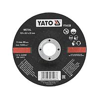 YATO YT-6126 Metal Grinding Disc (125x8x22mm)
