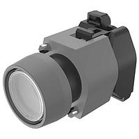 EAO 704.060.7 Switch Actuators INDCT RND W-RED LENS GRAY