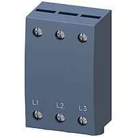 SIEMENS 3RV29155B 3-Phase Supply Terminal 3-PH INFEED TERMINAL, FOR 3-PHASE BUS