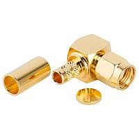 Amphenol RF 132235RP Connectors SMA RA CRMP PLUG LMR 200 REV POLARITY