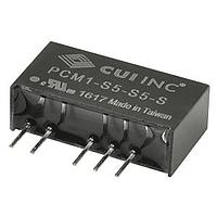 CUI Inc PCM1-S5-S5-S Isolated 4.5-5.5Vin 5Vout 200mA 1W Iso SIP7