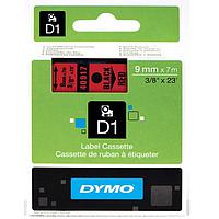 DYMO 63020731 Labelmanager D1 Black/Red Tape (9mm x 7m)