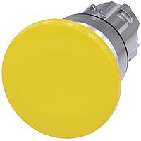 SIEMENS A6X30140728 Mushroom MUSHROOM PUSHBUTTON. 40MM. YELLOW
