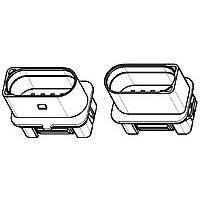 AMP Connectors - TE Connectivity 493571-1 Housings ASS Y 10 WAY JPT