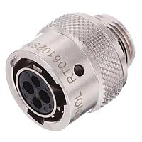 Amphenol SINE Systems RT06102SNH Connectors 16AWG 4 Pin Plug Female