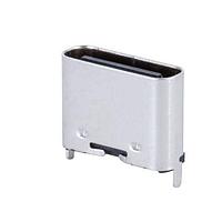 Same Sky (formerly CUI Devices) UJC-V-G-SMT-P6-TR USB Type C Type C, Power Only, Vertical, Gold plated 3u, Surface Mount, 6 pin, T&R