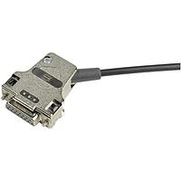 HARTING 09670150338 Two Piece Backshell D-SUB 15P METAL HOOD